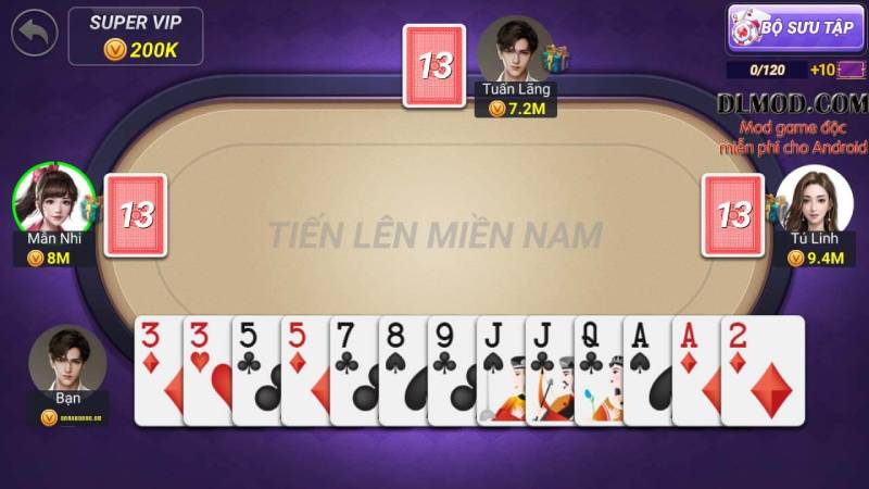 Mẹo đánh tiến lên vin777 giúp dễ thắng hơn